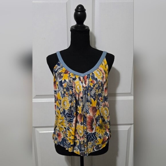 Free People Floral Tank Top - Picture 1 of 7